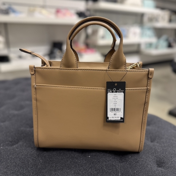 Karl Lagerfeld Camel Tote Bag - Picture 2 of 5